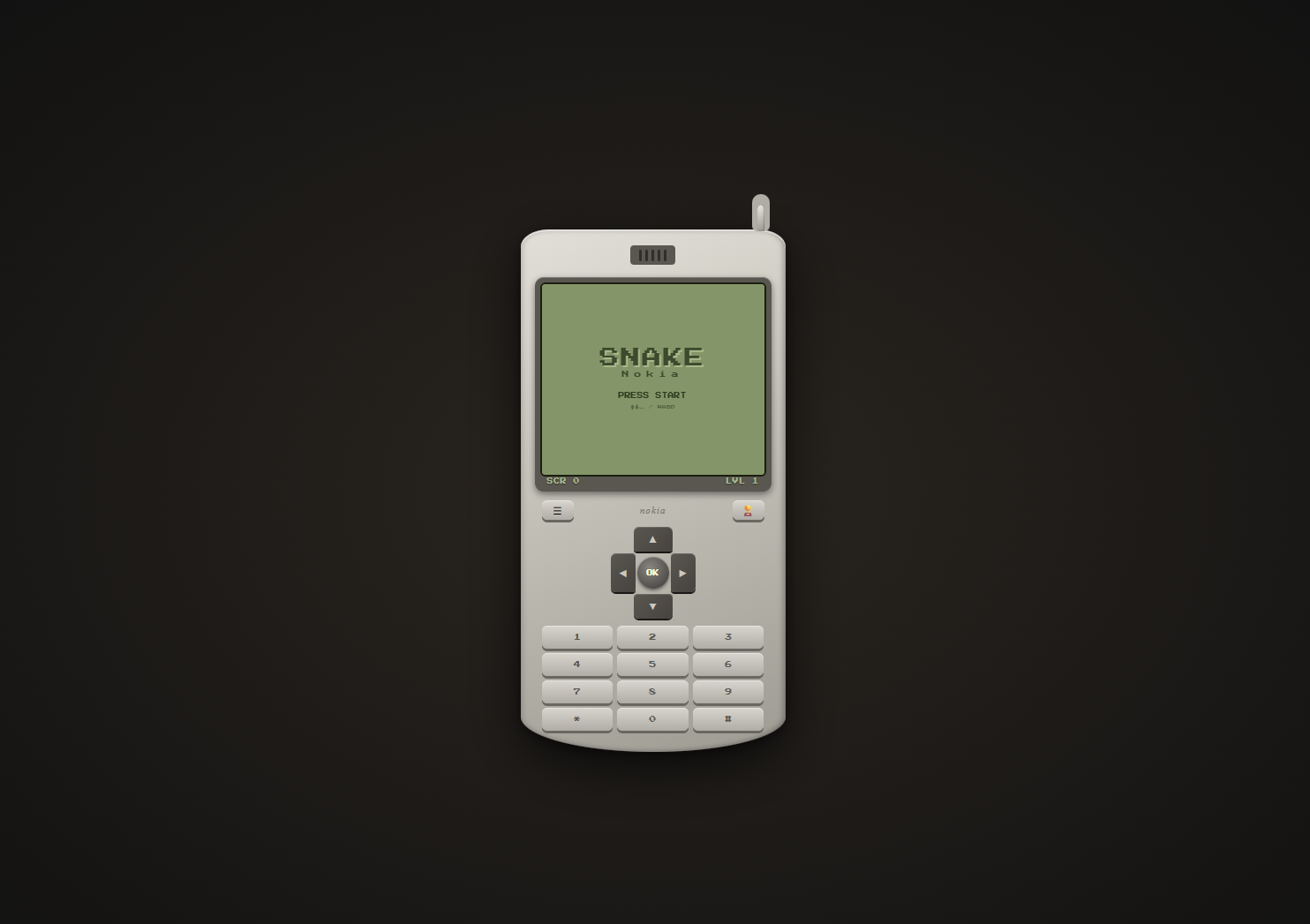 SnakeJS - Nokia Snake